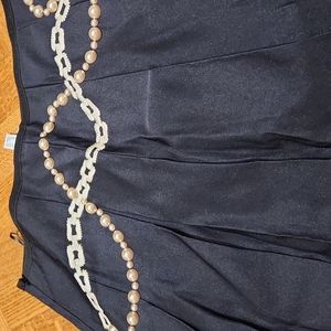 Moschino black skirt. Beautiful embroidery.